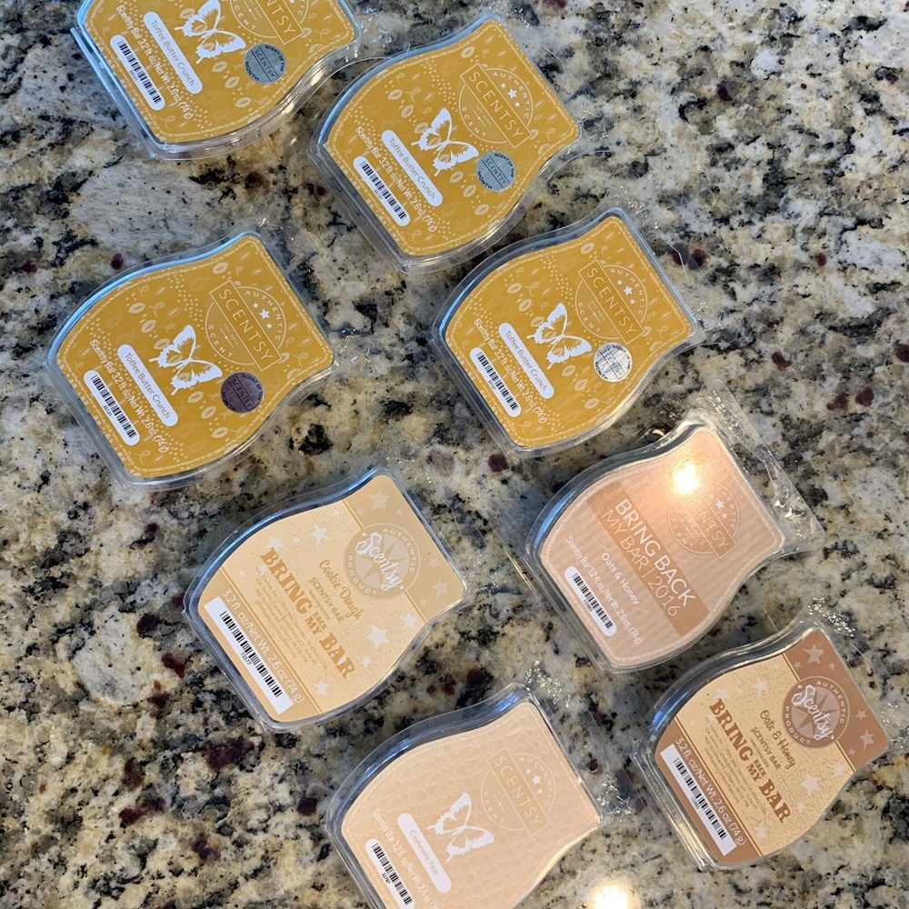Baked Scentsy Lot! 5 full bars and 3 partial!